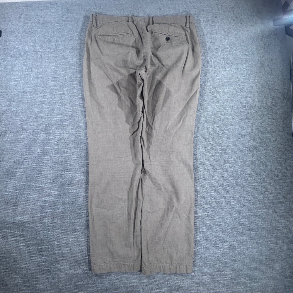 Banana Republic Kentfield Pant Mens 32x30 Brown Excellent Cotton Chino Straight‎